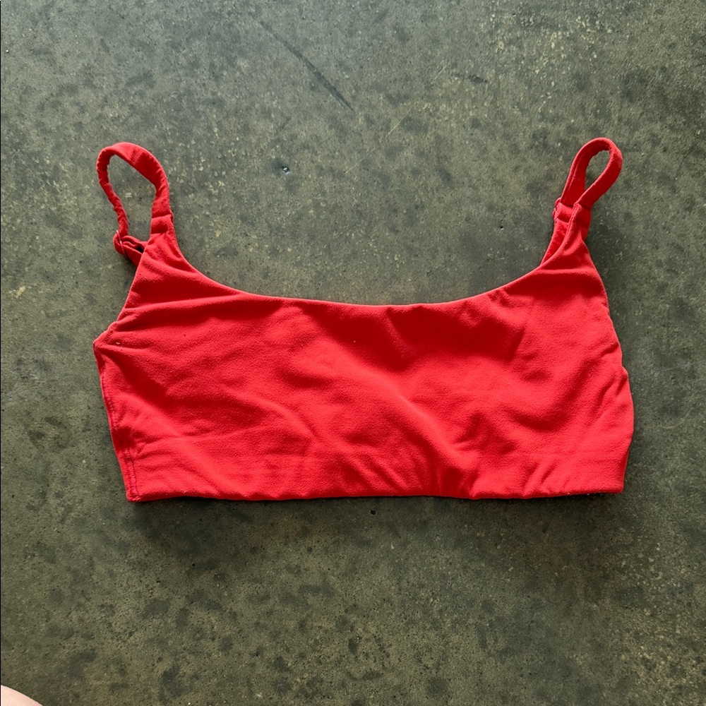 Vitality Red Sports Bra